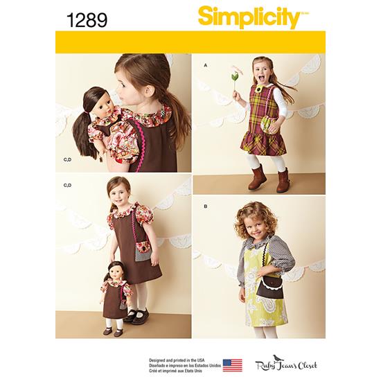 Simplicity 1289A snitmønster